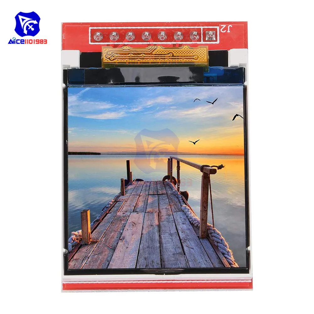 1 44 &quotLCD TFT дисплей красный серия 128X128 SPI ST7735 ЖК-экран панель модуль для Arduino Mega2560 STM32