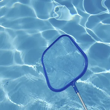 

Pond Pool Leaf Net Cleaning Skimmer with Detachable Telescopic Pole Pool Clean Tools &T8