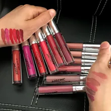 6 шт. макияж блеск для губ красота Матовая жидкая помада блеск для губ макияж водонепроницаемый длительный