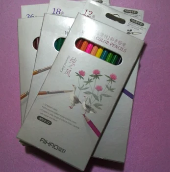 

1 Set Cute High-quality Water-soluble Watercolor Pencils Colored Pencils 12 18 36 Colors Colored Pencils Colores Lapis