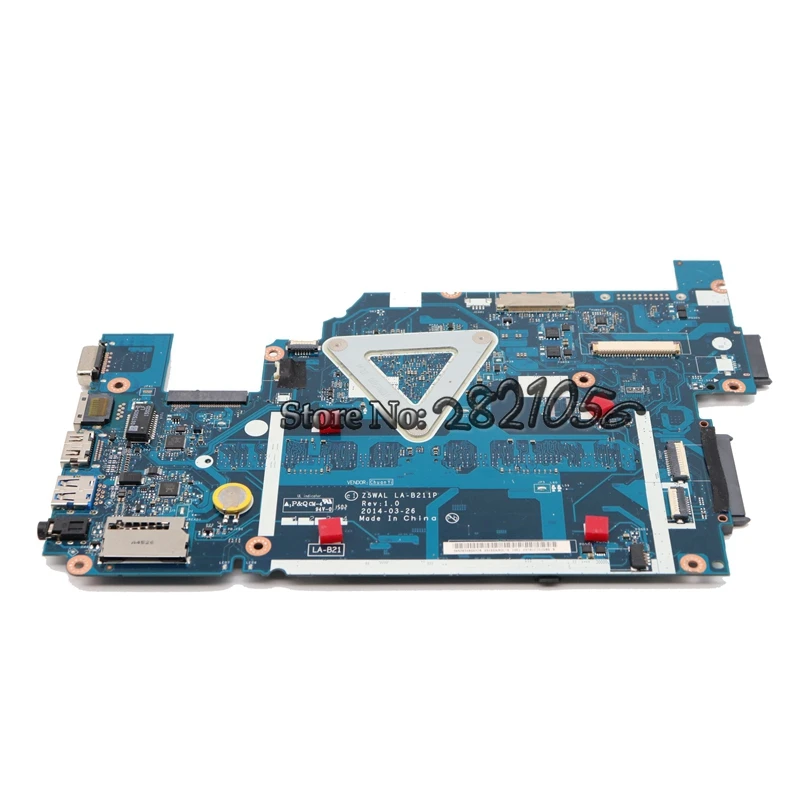 NOKOTION Z5WAL материнская плата для ноутбуков Acer aspire ноутбука NB mpl11001 DDR3L MPL11.001 DDR3L|z5wal