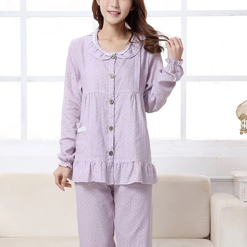 long sleeve breastfeeding pyjamas