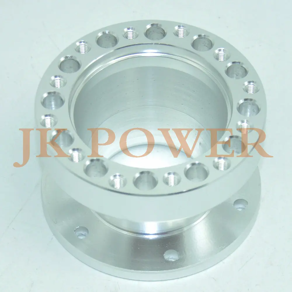 JK автомобильный 101 мм 76 мм 51 мм Универсальный алюминиевый адаптер для ступицы рулевого колеса от Boss - Цвет: 51MM Silver