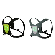 Светильник указателя поворота, жилет, пульт дистанционного управления, USB Перезаряжаемый, водостойкий Предупреждение, защитное снаряжение для велоспорта, альпинизма