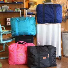 Водонепроницаемая нейлоновая складная дорожная сумка большой емкости Дорожная сумка отделочная сумка