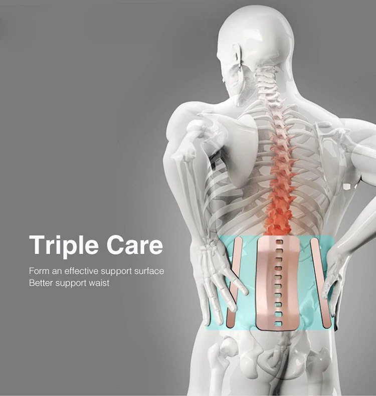 Lumbar Support Belt Lumbars Spine Adjustable Elastic Fix Belt Lumbar Disc Herniation Waist Muscle Strain Relief Waist Back Pain