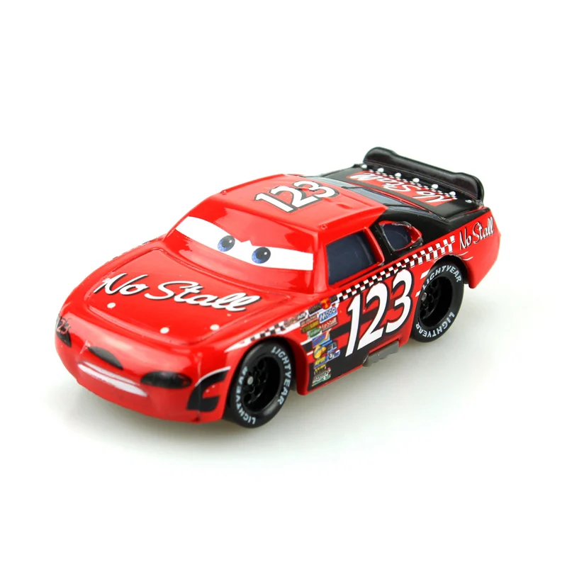 2 шт./лот Дисней Pixar Cars Toys No.123 гоночный автомобиль Mack Uncle 1:55 литой под давлением