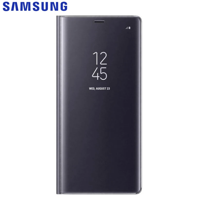 Оригинальный samsung вертикальный зеркальный защитный чехол для телефона Galaxy Note8 N9500