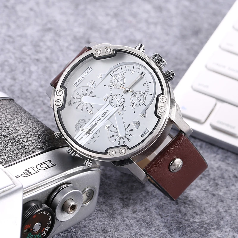 drop shipping 2019 cool big case watch for men dz army miltiary mens wristwatches (5)