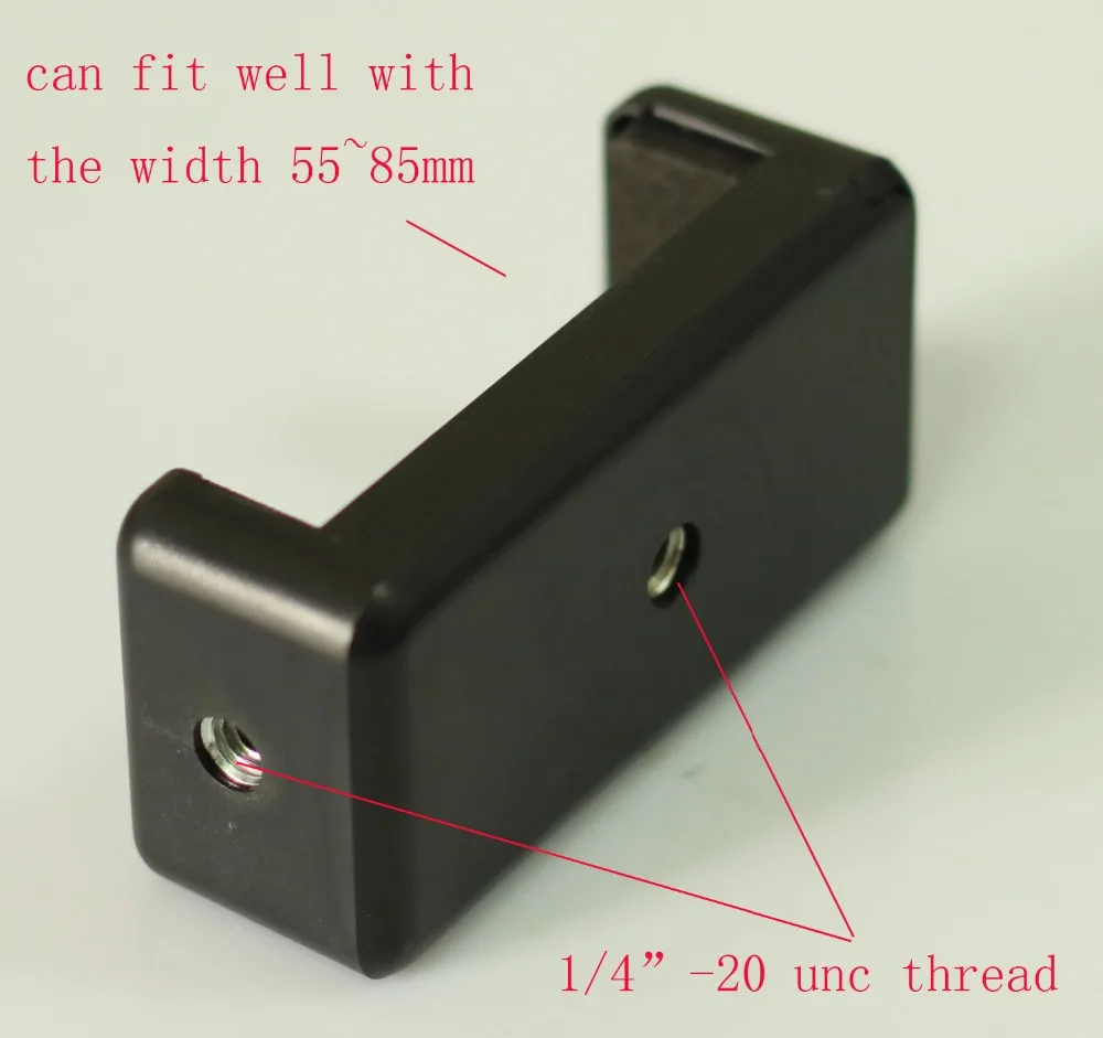 Smartphone Tripod Mount Adapter Holder Selfie Stick Clamp Attachment for smartphone