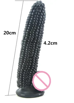FAAK corn dildo suction cup particle surface extreme vagina stimulate sex toys for women fake penis dick masturbate flirting toy 5