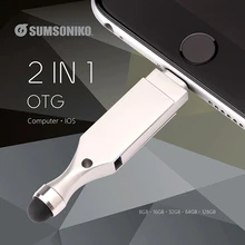 SUMSONIKO USB flash drive Handwritten pen function pen drive customized gift memory stick 8gb 16gb 32gb 64gb 128gb U disk 2.0