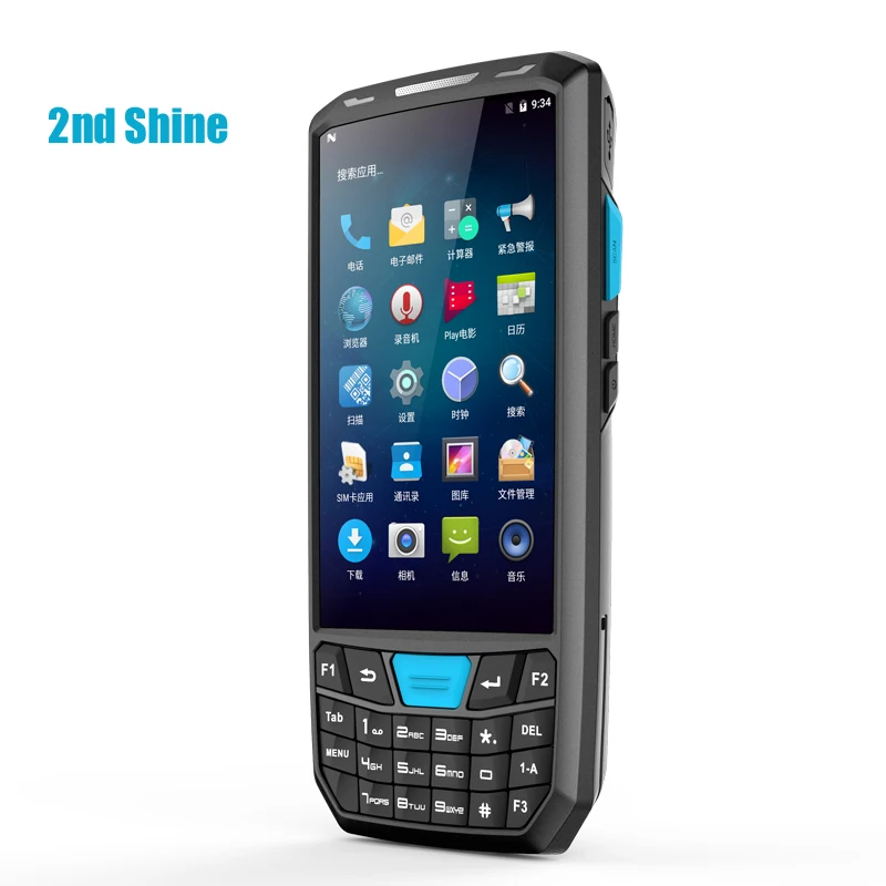 4.5 بوصة وعرة يده PDA الصناعية المحمول حساب البيانات جامع QR الباركود ماسحة Android7.0 4.5 بوصة وعرة يده PDA الصناعية المحمول حساب البيانات جامع QR الباركود ماسحة Android7.0