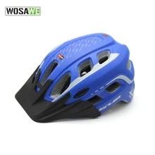 WOSAWE Red black Cycling Bike Bicycle Helmet Adult Safety 23 Holes Channeled Vents carbon Helmet with Net Visor in stock