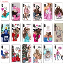 Чехол Lavaza с коричневыми волосами для мамы и дочки, для POCOPHONE F1, чехол s для Xiaomi A2 Mi8 Lite A1 Redmi Note 4X5 6 Pro, чехол