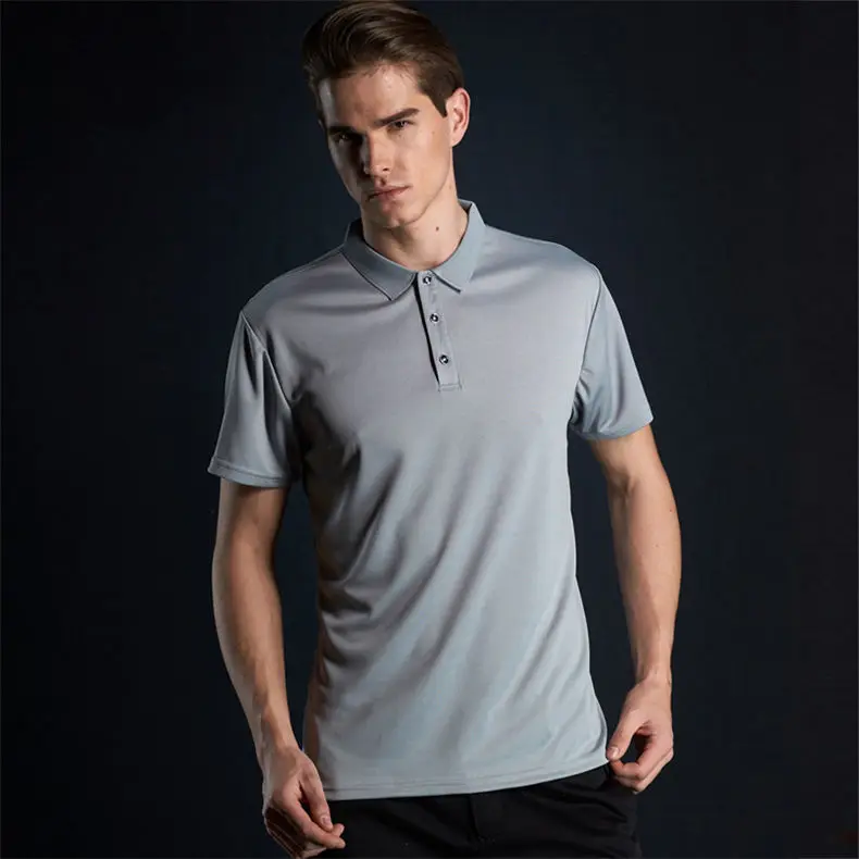 Fast Dry Polo Shirt Men Summer Couple Casual Short Polos Male Fashion Quality Men Women Sport Top Tee 2019 New Fitted Size S-4XL 01