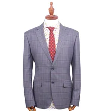 Мужская одежда для гардероба, узкая посадка, стекольный клетчатый костюм, сшитый на заказ, стекольные клетчатые костюмы для мужчин, элегантный деловой костюм