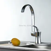 L16851 хромированная отделка латунный материал на бортике кухонный кран