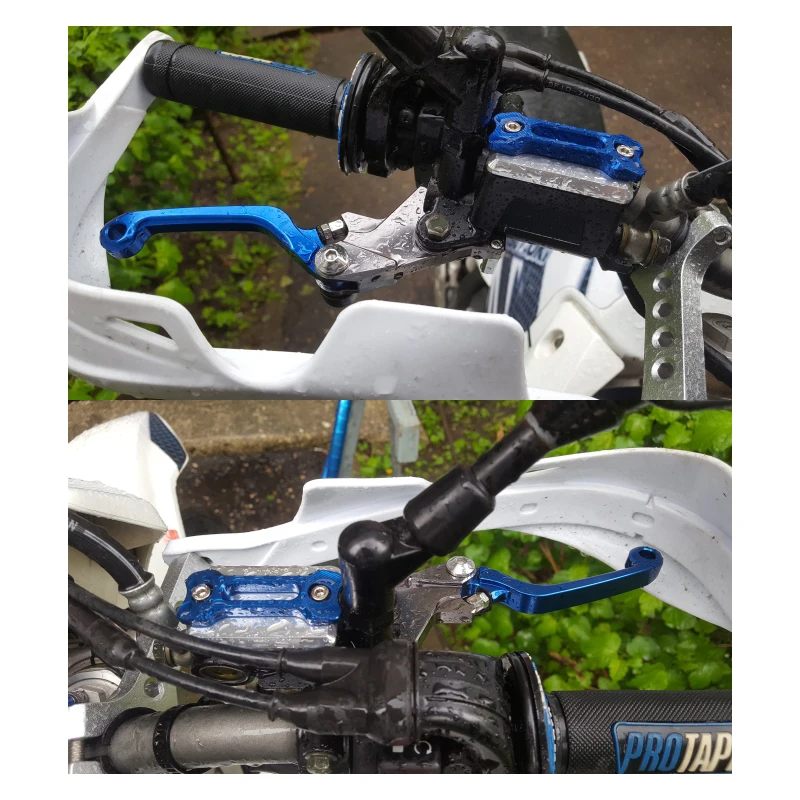 Мотокросса гидравлический тормоз и кабель сцепления рычаги для 1974-2019 Yamaha YZ125 YZ85