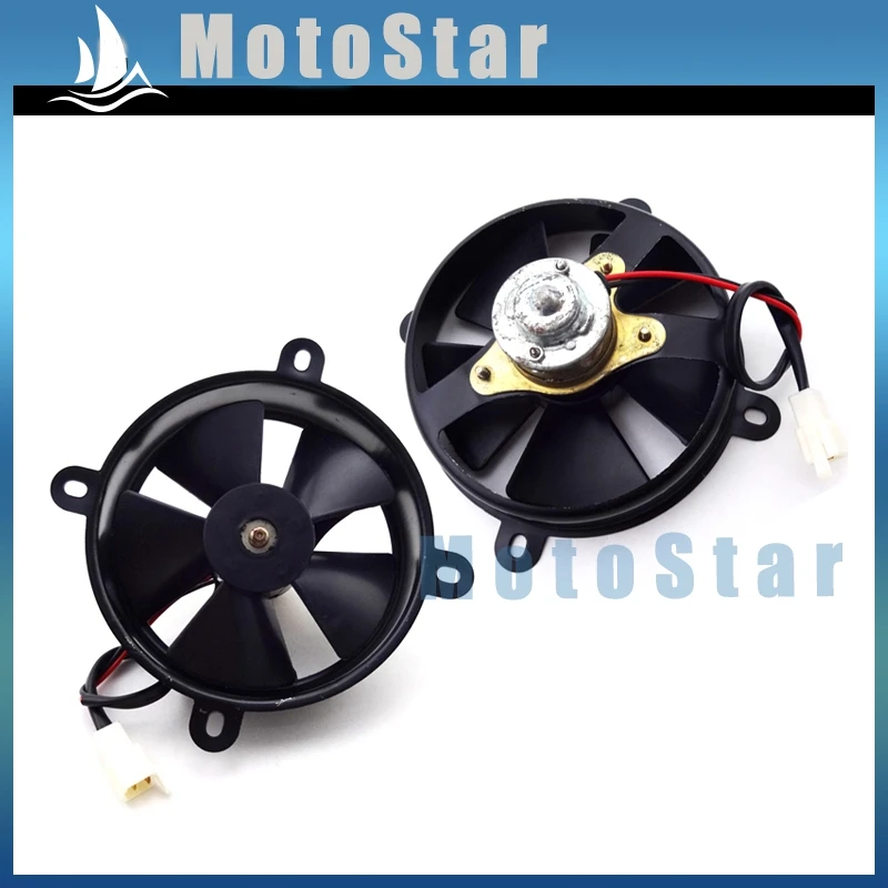 

Radiator Thermal Cooling Fan For Chinese 200cc 250cc Chinese ATV Quad Go Kart Buggy Dirt Pit Motor Bike 4 Wheeler UTV Motorcycle