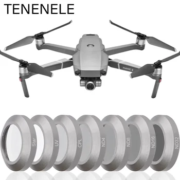 

TENENELE For Mavic2 Zoom Drone Filter ND 4 8 16 32 Camera Filters For DJI Mavic 2 Zoom Polar UV Protect Drone Filter Accessories