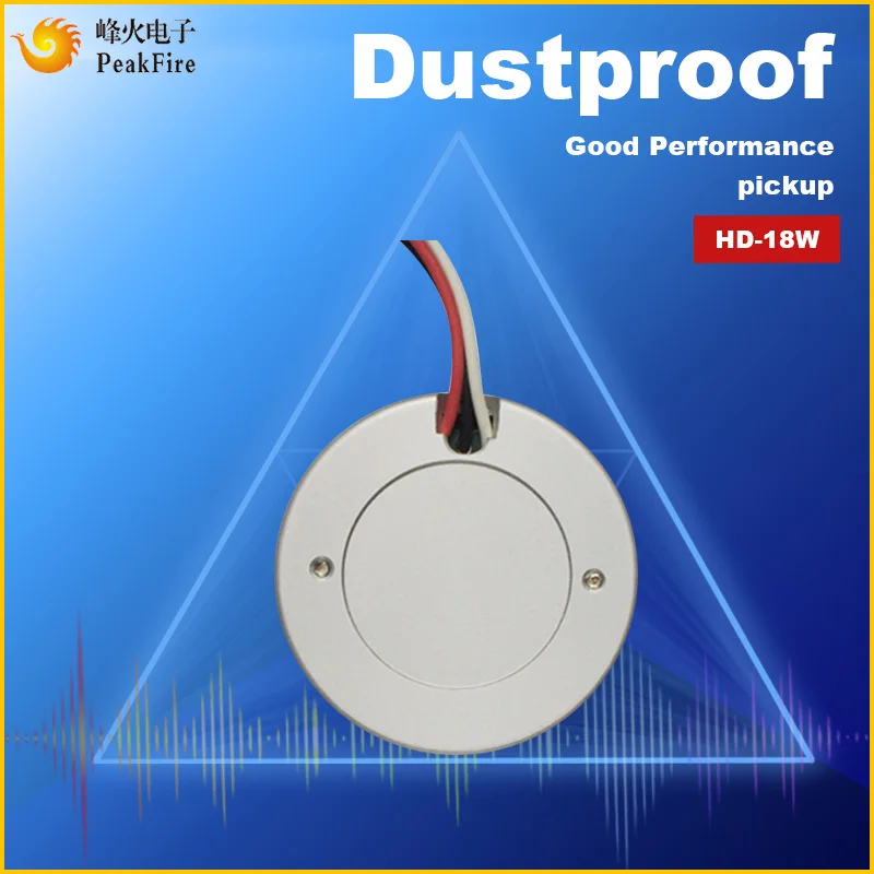  Sorveglianza Audio Microfono Ad Alta Sensibilità Preamplificatore Amplificato Pick-Up Impermeabile 