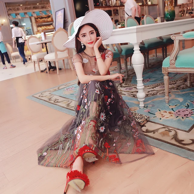Gauze Beach Dresses
