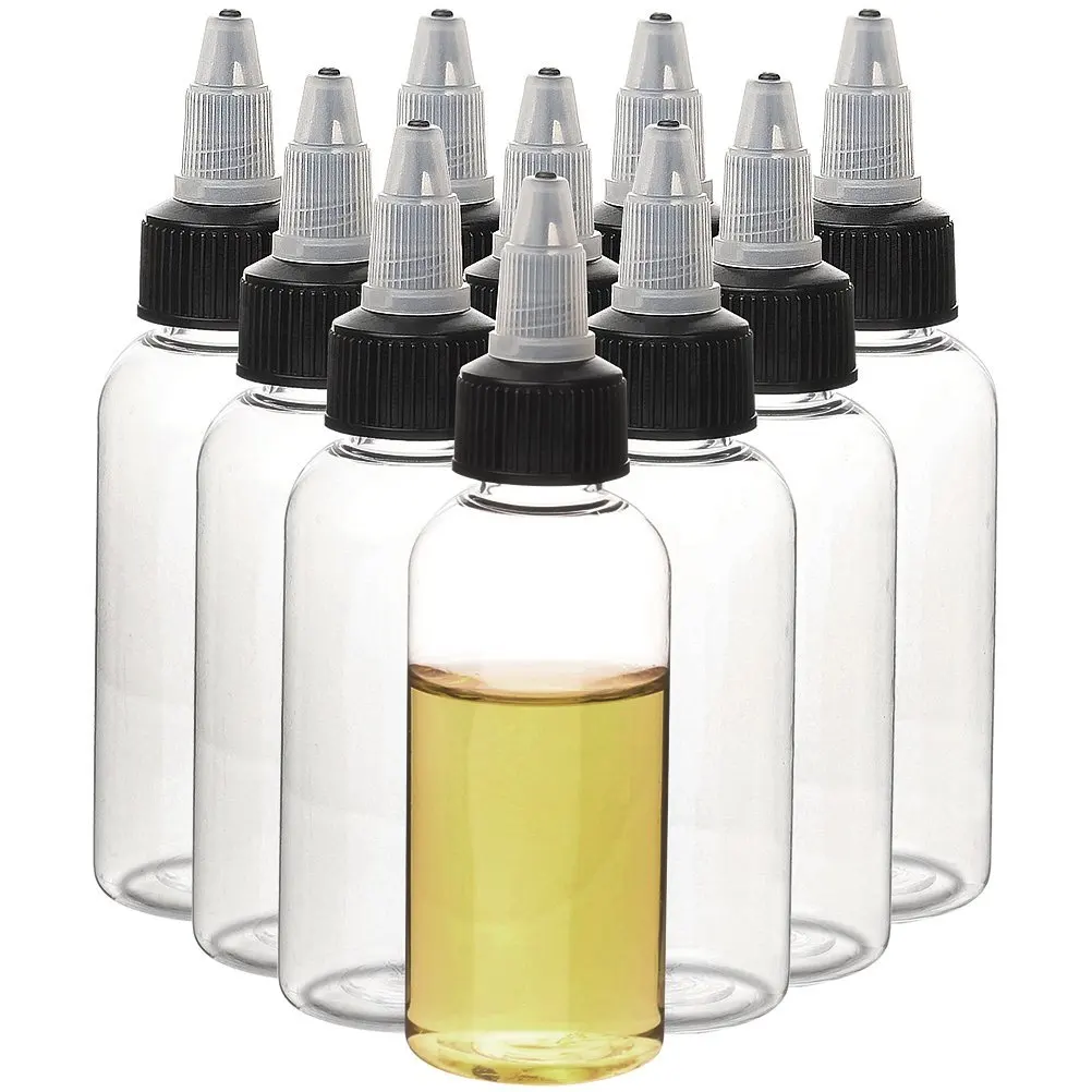 

5pcs 120ml Pet Empty Bottles Pen Shape E liquid Refillable Bottle for E-Cig Plastic Dropper Bottles with Twist Off Caps