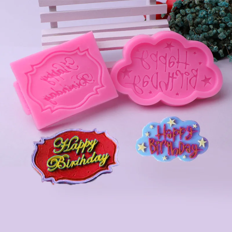 

Creative Cloud Cake Decorating Tool Set Fondant Plunger Cutters Cake Tools Cookie Biscuit Cake Mold Baking Accessories happy New