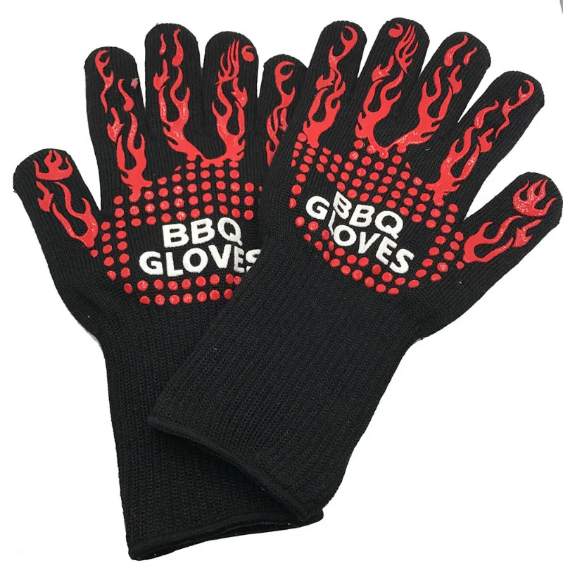 Multifunction BBQ Grill Oven Gloves Heat Resistant Premium Insulated