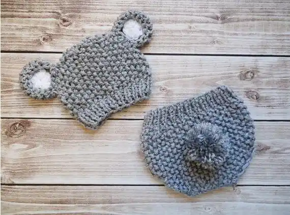 teddy bear hat knitting pattern free
