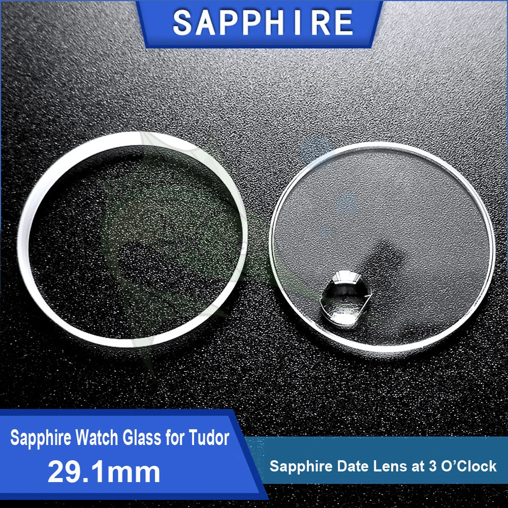 29.1mm Sapphire Watch Glass Replacement Parts Watch Crystal Glass Parts For  Tudor Watch With Date Lens - Repair Tools & Kits - AliExpress