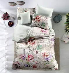 Цветы постельные принадлежности комплекты Nordic кашне покрывало пододеяльник Двойной простыни постельное белье для взрослых