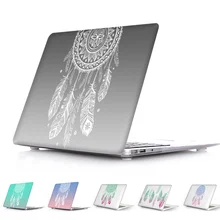 Amazing Unique Dream Catcher Feather Pattern Air 13 11 Crystal Clear Case for MacBook Pro Retina 13 15 Hard Cover Mac Book 12