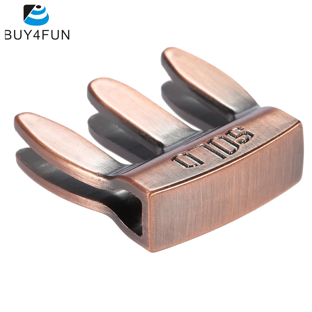 

Violin Viola Practice Metal Mute Fiddle Silencer 3 Prong Stringed Musical Instrument Violin Parts