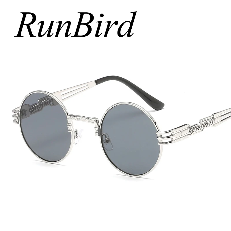 Солнцезащитные очки RunBird 1075R для мужчин и женщин ретро готические зеркальные