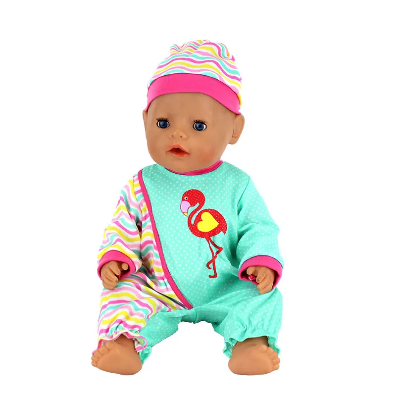 

Red-crowned cranes Set Doll clothes Wear for 43cm baby Doll, Children best Birthday Gift(only sell clothes)