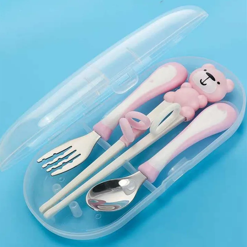 

Dinnerware Baby Spoons Tableware Gadget Boon Children Flatware Feeding Forks Infant Cutlery Spoon For Baby Kid Utensils