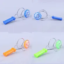 Горячая светящиеся Дети музыкальный Радужный гироскоп колесо светятся с вращением на магните Топы мигает йо-йо игрушка Горячая Мода подарок для детей