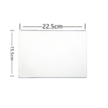 Azsc 3 мм толщина прозрачной пластиковой пластины используется для резки/резки бумаги/высечки