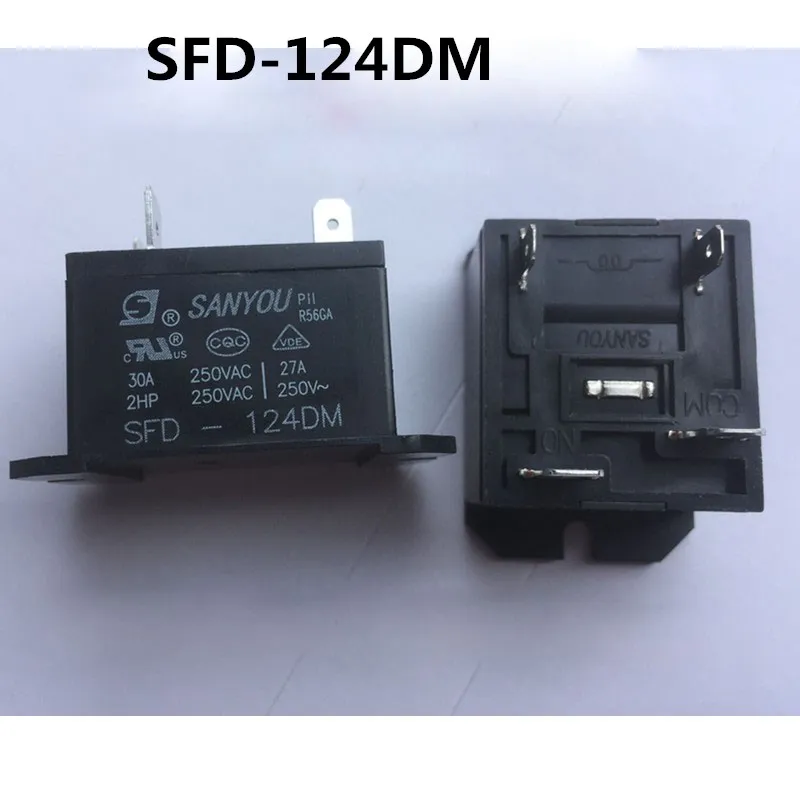 Новое реле мощности SFD-124DM SFD124DM 24VDC DC24V 24V 30A 250VAC 4PIN | Обустройство дома