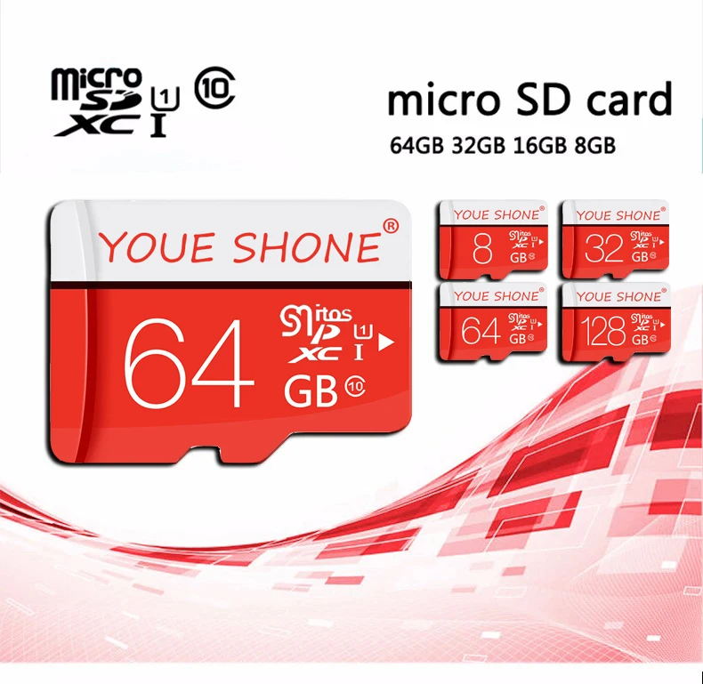 Дешевый 100% реальная емкость карта памяти класс 10 Micro SD карта 8 г 16 г 32 г 64 г 128 ГБ TF высокоскоростная карта мини карта новый Посылка Бесплатный адаптер