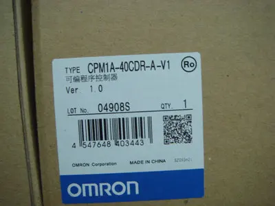 Новый оригинальный CPM1A-40CDR-A-V1 CPM1A-40CDR-D-V1 для Omron Sysmac PLC 24 входа/16 релейный выход |