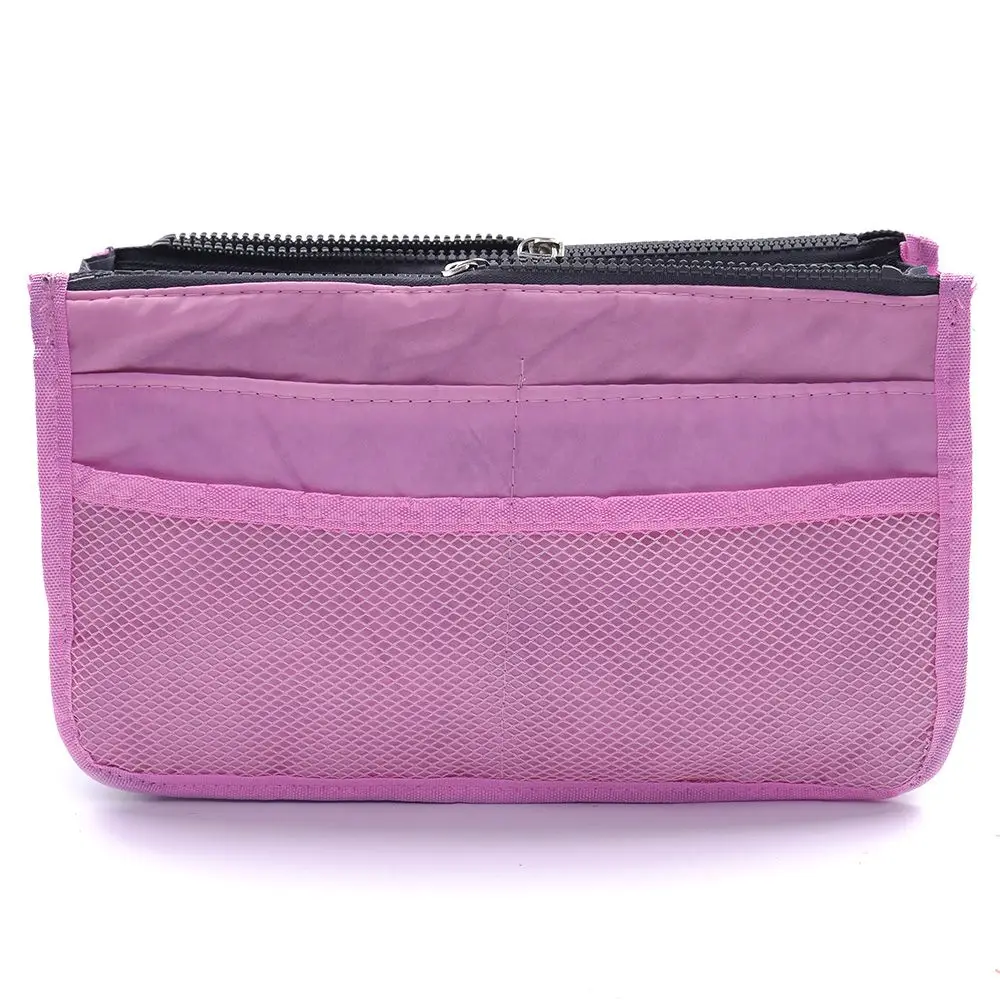 1 шт. Высококачественная портативная модная сумка в сумках органайзер для хранения косметики Повседневный Дорожный Чехол для хранения - Цвет: Pink