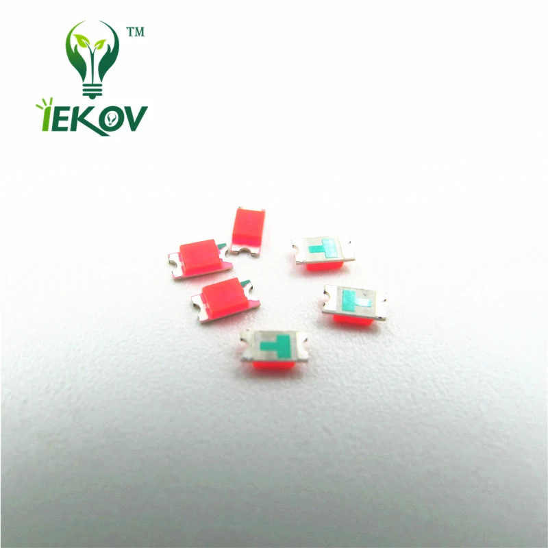 100 шт. 1206 SMT/SMD белый светодиодный светильник диодный прозрачный DIY 6000 6500K
