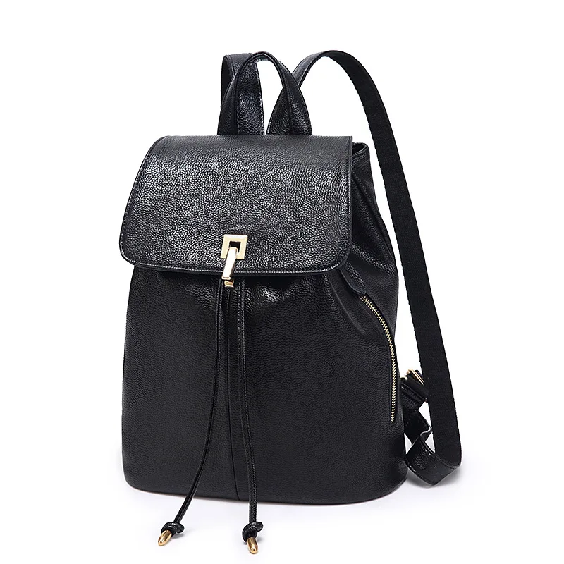 

Vintage Antitheft Backpack Women 2018 Fashion New Large Capacity Women Shoulder Bag Leisure Soft Leather School Travel Back C794