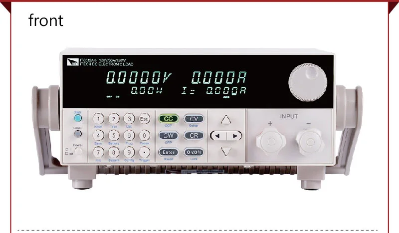 ITECH IT8512A+ программируемое разрешение высокой точности 150 V/30A/300 W линия нагрузки IT8512A+ короткого замыкания и батареи