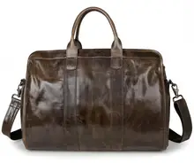 JMD 2016 New Arrival 100% Leather Briefcases Men’s Cow Leather Messenger Shoulder Bag Handbags Travel Bags 7324