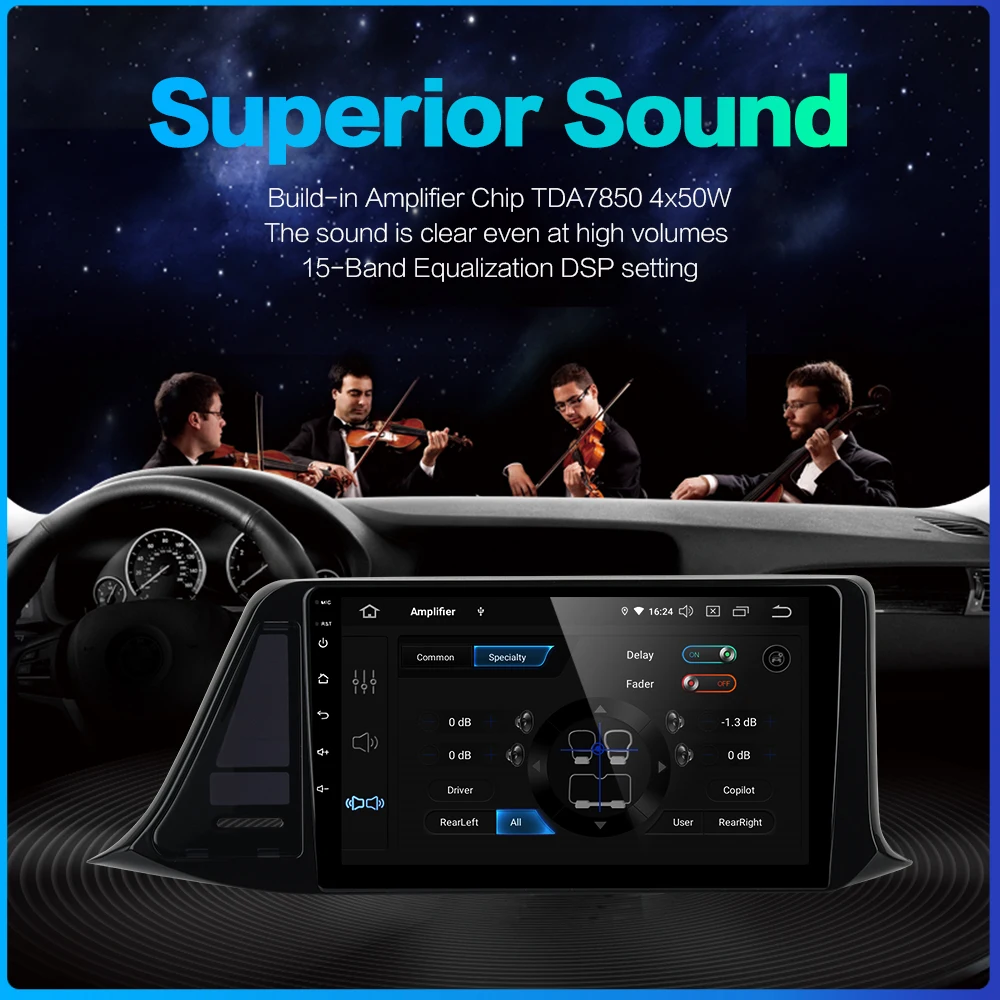 Discount Dasaita 9" IPS Autoradio 1 Din Android 9.0 for Toyota C-HR CHR Radio 2016 2017 2018 DSP Car Stereo Multimedia Navigation MAX6 3 Discount Dasaita 9" IPS Autoradio 1 Din Android 9.0 for Toyota C-HR CHR Radio 2016 2017 2018 DSP Car Stereo Multimedia Navigation MAX6 3