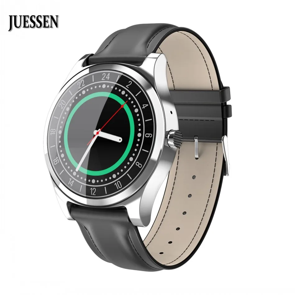 JUESSEN Relojes DT19 Smart Watch Mens Business Watches Men Pedometers Message Reminder Bluetooth ...